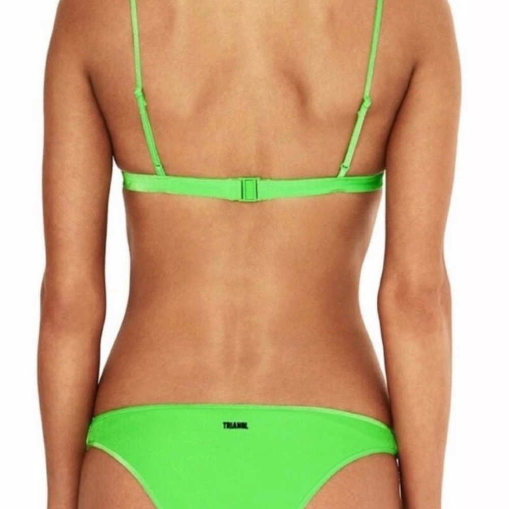 Triangl Green Velvet Bikini Set - Picture 2 of 8